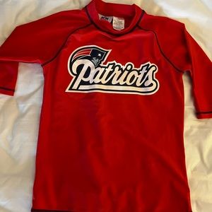 Official NFL Patriots Swim Shirt